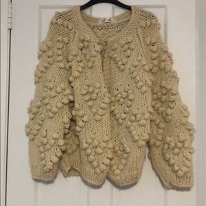 Pom Pom cardigan